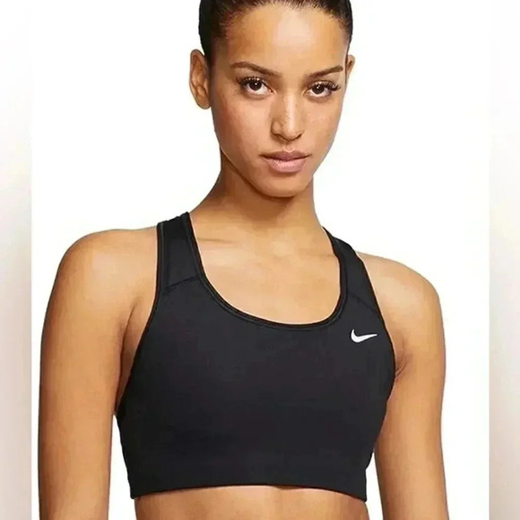 NWT Nike Womens  Women's Medium Support Non Padded Sports Bra XS - Picture 1 of 7